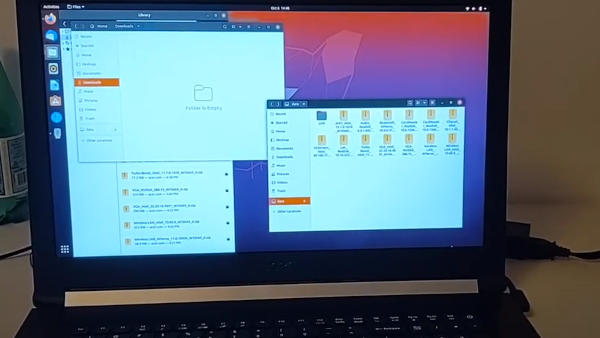 Acer Laptop - Dual Boot - Ubuntu Linux and Windows 10