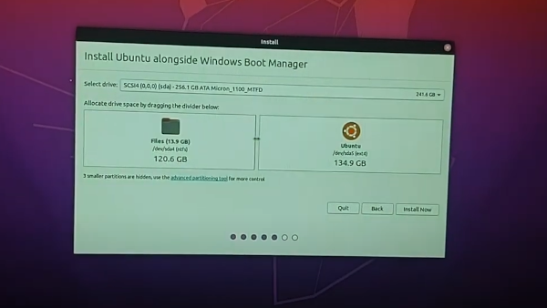 Acer Laptop - Dual Boot - Ubuntu Linux and Windows 10