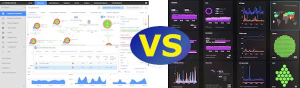 AppDynamics vs Dynatrace screenshots