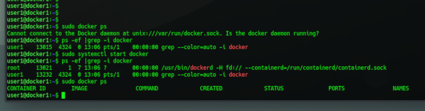 Как запустить docker daemon mac os