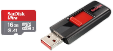 exFAT SD card USB drive