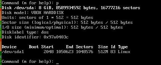 fdisk wrong partition type
