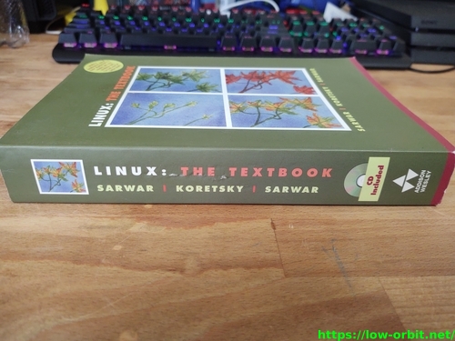 linux the textbook side