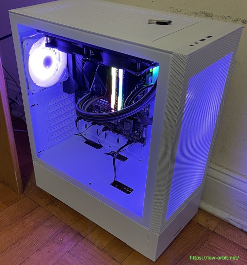 lian li lancool 205 mesh atx with RGB