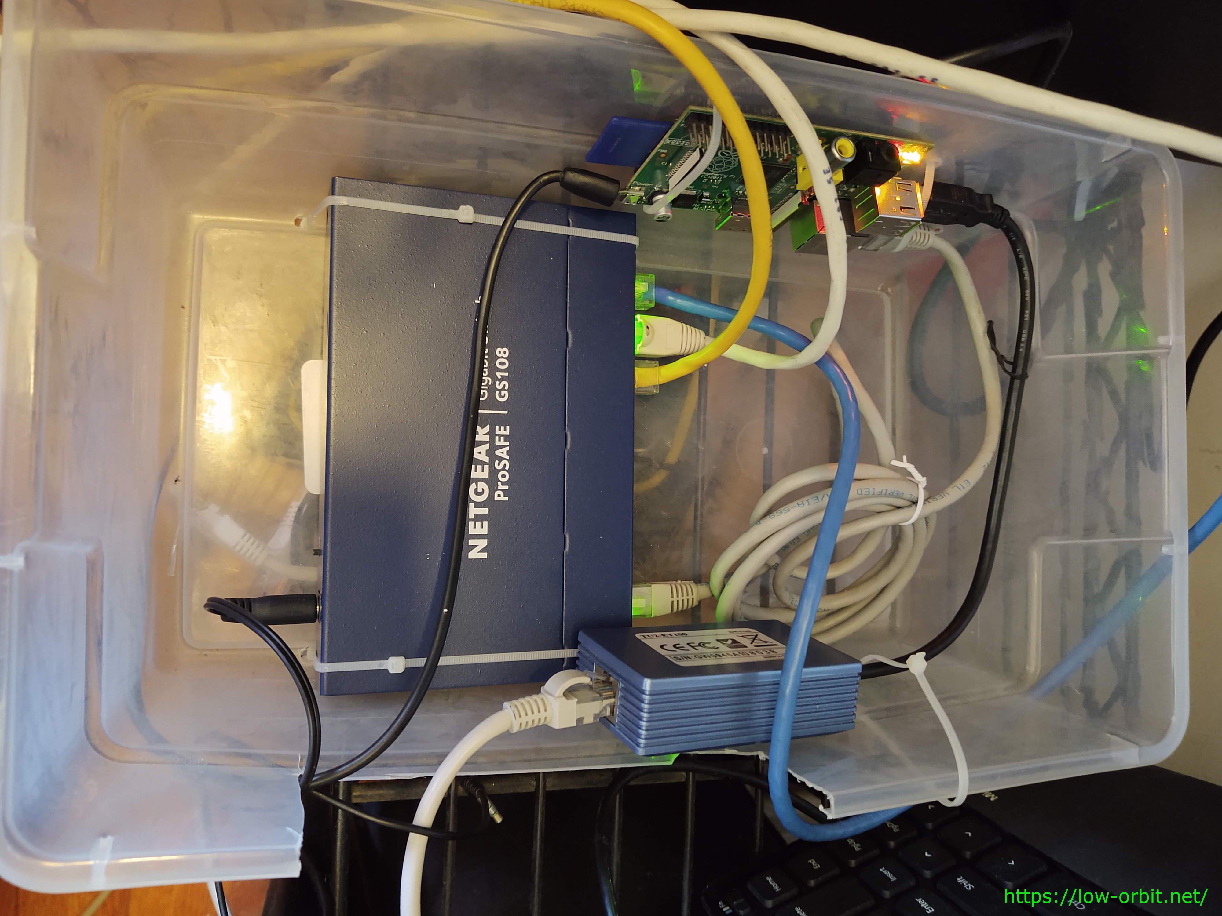 raspberry pi router os