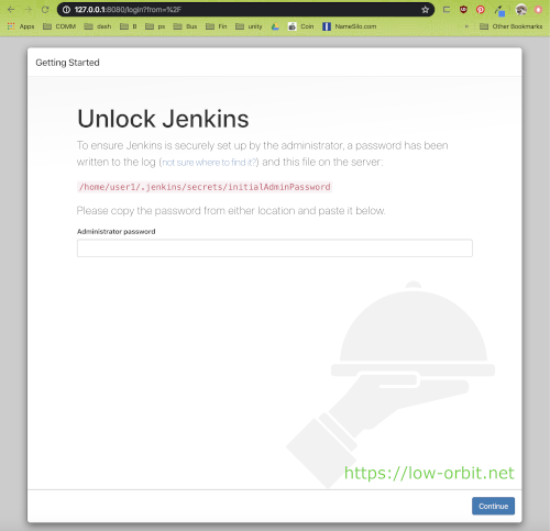 Unlock Jenkins