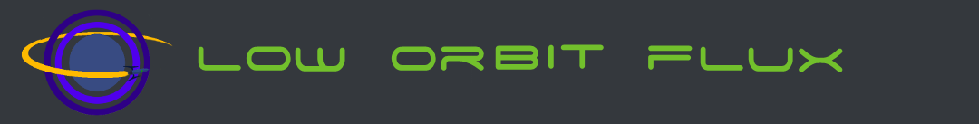 Low Orbit Flux Logo 2 D