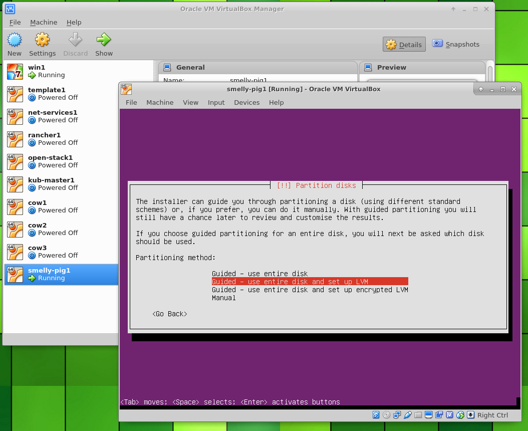 ubuntu virtualbox