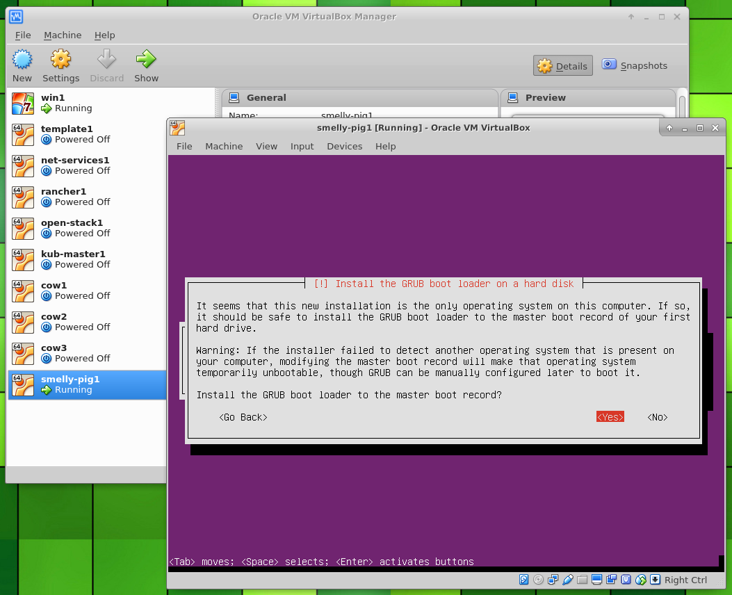 ubuntu server install virtualbox